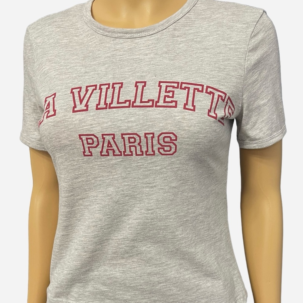 H&M Fitted T-shirt in soft cotton jersey with a printed design at front - Picture 4 of 10